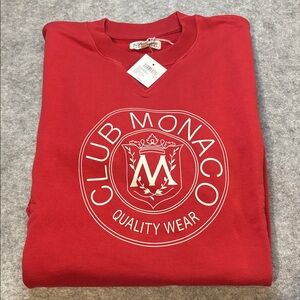 Club Monaco Heritage Crest Sweatshirt ❤️ NWT